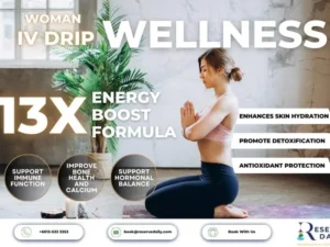 Women's Wellness IV Drip therapy session Malaysia ReserveDaily