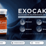 ExoCake Premium exosome concentrate for skin renewal.