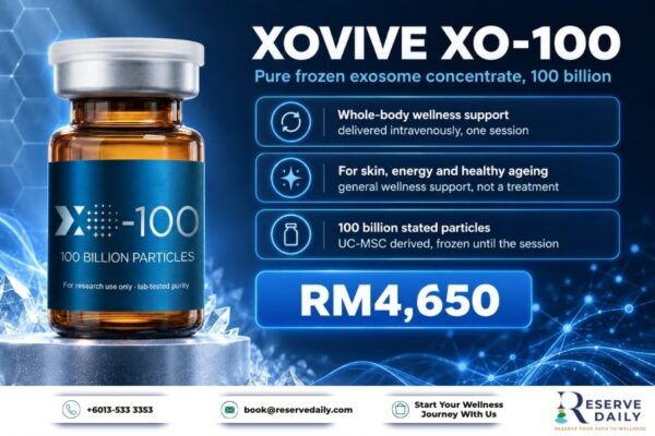 Exosome Wellness IV Therapy XO-100B (XOVIVE XO-100)