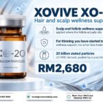XOVIVE XO-20 exosome vial with 20 billion particles for hair and scalp wellness support in Malaysia