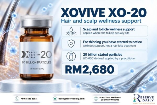 Exosome Hair and Scalp Therapy XO-20B (XOVIVE XO-20)