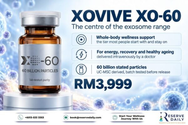 XOVIVE XO-60 Exosome IV Therapy (60B)