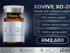 XOVIVE exosome skin booster Malaysia 20B concentrate vials