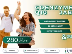 CoQ10 intramuscular injection at wellness clinic Bangsar KL