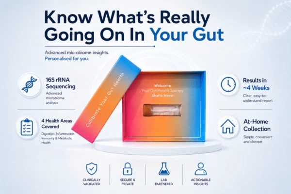 GUT16 Gut Health Test with 16S rRNA Sequencing