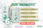 Gut+ Probiotic 6boxes