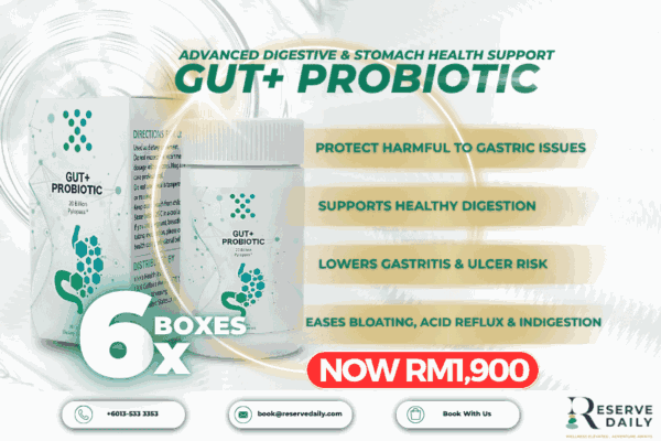 Gut+ Probiotic 6boxes