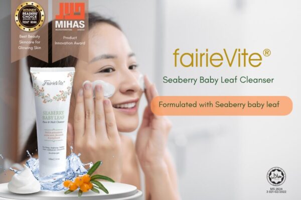 fairieVite Seaberry Baby Leaf Cleanser