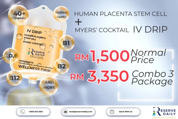 Stem Cell + Myers' Cocktail IV Drip
