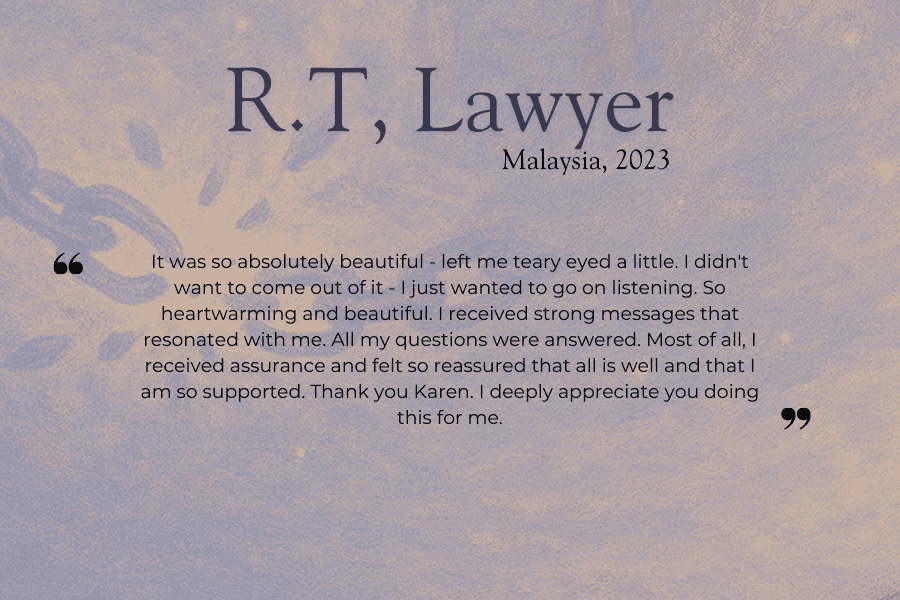 akashic reading testimonial