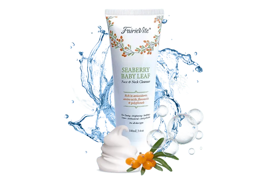 fairieVite Seaberry Baby Leaf Cleanser