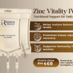 Zinc Vitality IV Drip