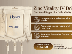Zinc Vitality IV Drip