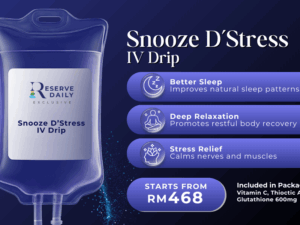 Snooze D’Stress IV Drip