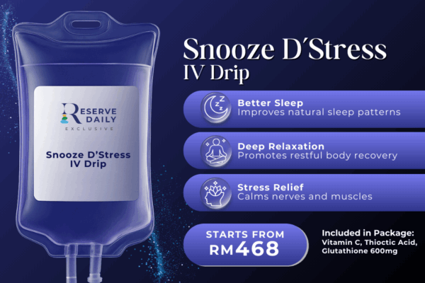 Snooze D’Stress IV Drip