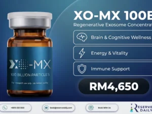 XOVIVE 100B exosome concentrate vial, exosome therapy Malaysia