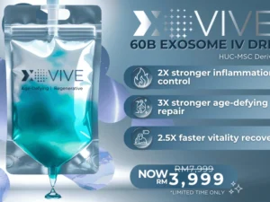 XOvive 60B exosome IV drip treatment Malaysia ReserveDaily