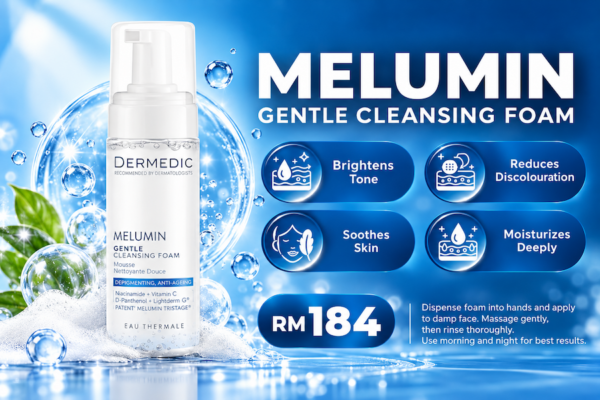 Brightening Cleansing Foam 170ml (DERMEDIC MELUMIN)