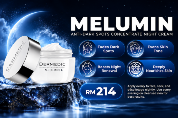 Pigmentation Night Cream (DERMEDIC MELUMIN Anti-Dark Spot Concentrate)