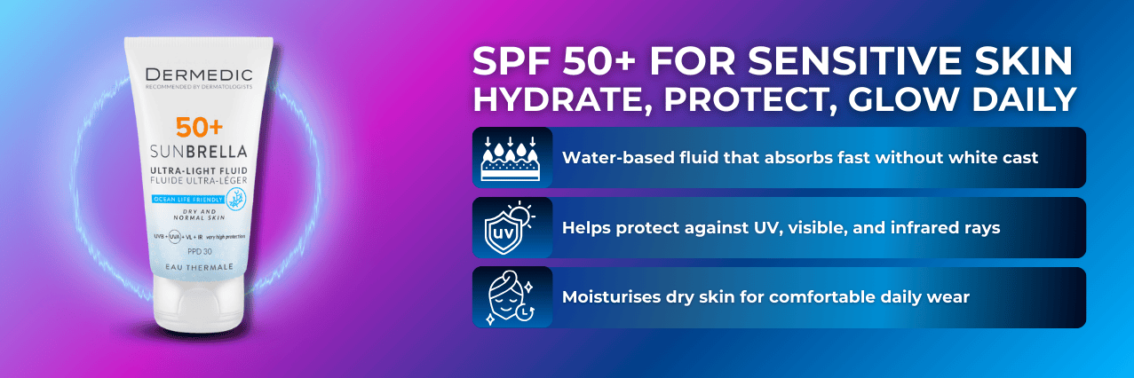 Ultra-Light Fluid SPF50+ banner