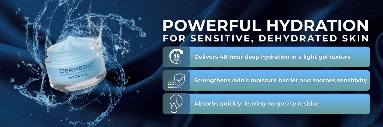 HYDRAIN3 Ultra-hydrating cream-gel banner