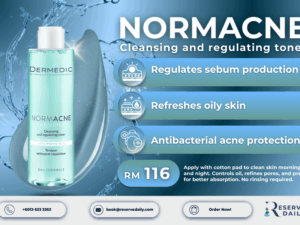 NORMACNE Cleansing and regulating toner