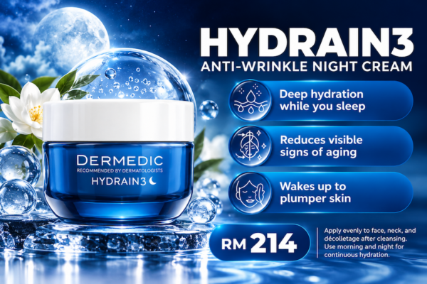 Revitalising Night Cream 50ml (DERMEDIC HYDRAIN)
