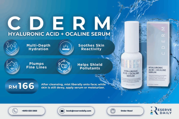 CDERM Hyaluronic Acid + Ocaline Serum