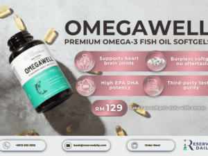 OmegaWell Premium Omega‑3 Fish Oil Softgels
