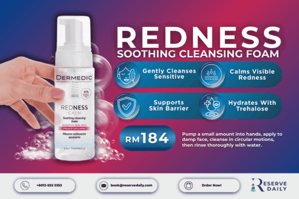 DERMEDIC REDNESS Soothing Cleansing Foam