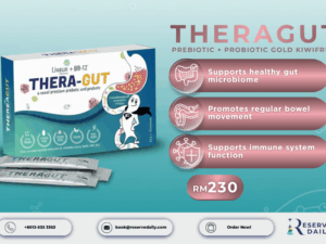 THERAGUT Prebiotic + Probiotic Gold Kiwifruit