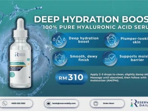 100% Pure Hyaluronic Acid Serum 30ml Malaysia ReserveDaily