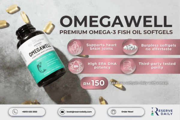 Live Conscious OmegaWell Omega-3 Fish Oil