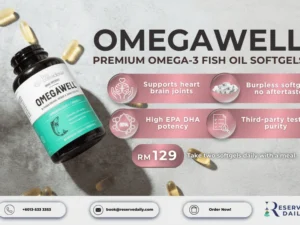 Live Conscious OmegaWell omega-3 fish oil softgels bottle