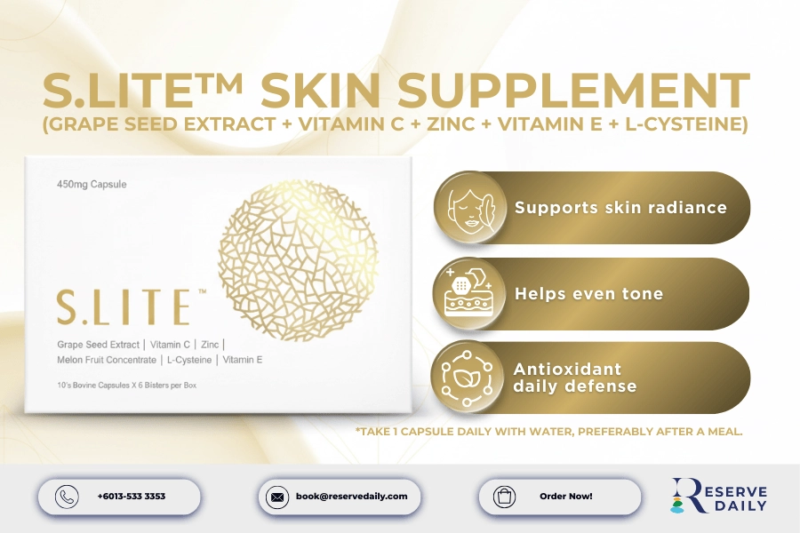 slite-skin-supplement S.LITE skin supplement box and blister pack
