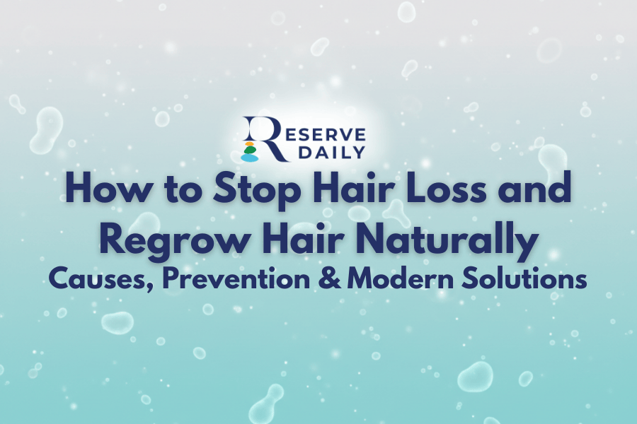 How to stop hair loss and regrow hair naturally