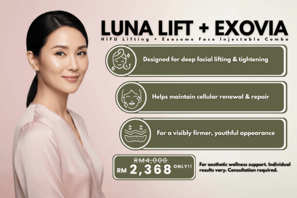 Luna Lift + Exovia Combo (HIFU + Exosome Face Injectable)