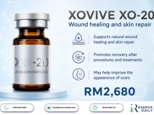 Exosome Wound Healing Malaysia | XOVIVE 20B | ReserveDaily