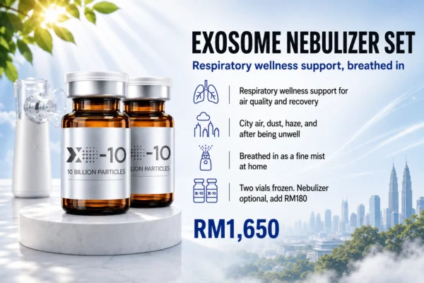 Exosome Nebulizer Set XO-10B, 2 Vials (XOVIVE XO-10B)