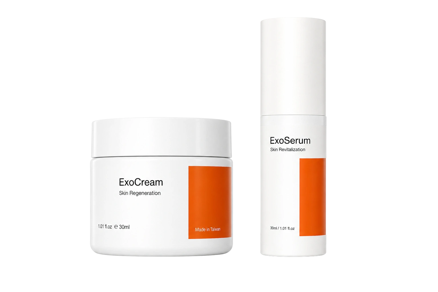 Exosome skincare set with ExoSerum and ExoCream 30ml each and 60 billion exosome particles Malaysia