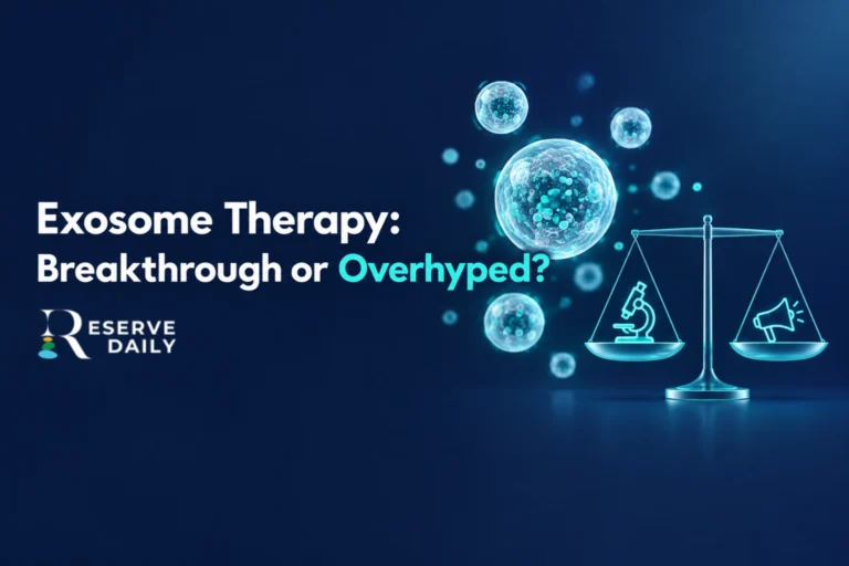 exosome therapy breakthrough or overhyped