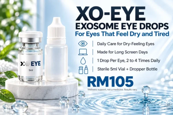 Exosome XO-Eye Drops 5ml with Dropper Bottle