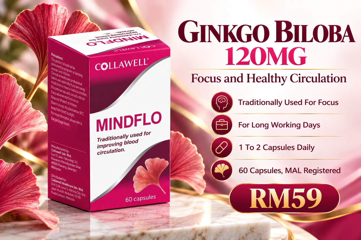 ginkgo-biloba-120mg-collawell-mindflo-malaysia-reservedaily.webp Collawell MindFlo ginkgo biloba 120mg capsules, 60 capsule box
